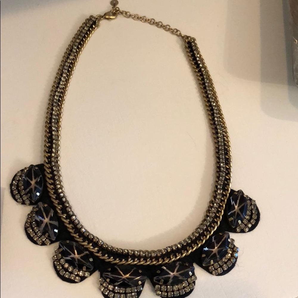 Stella & Dot Harper Feather Necklace